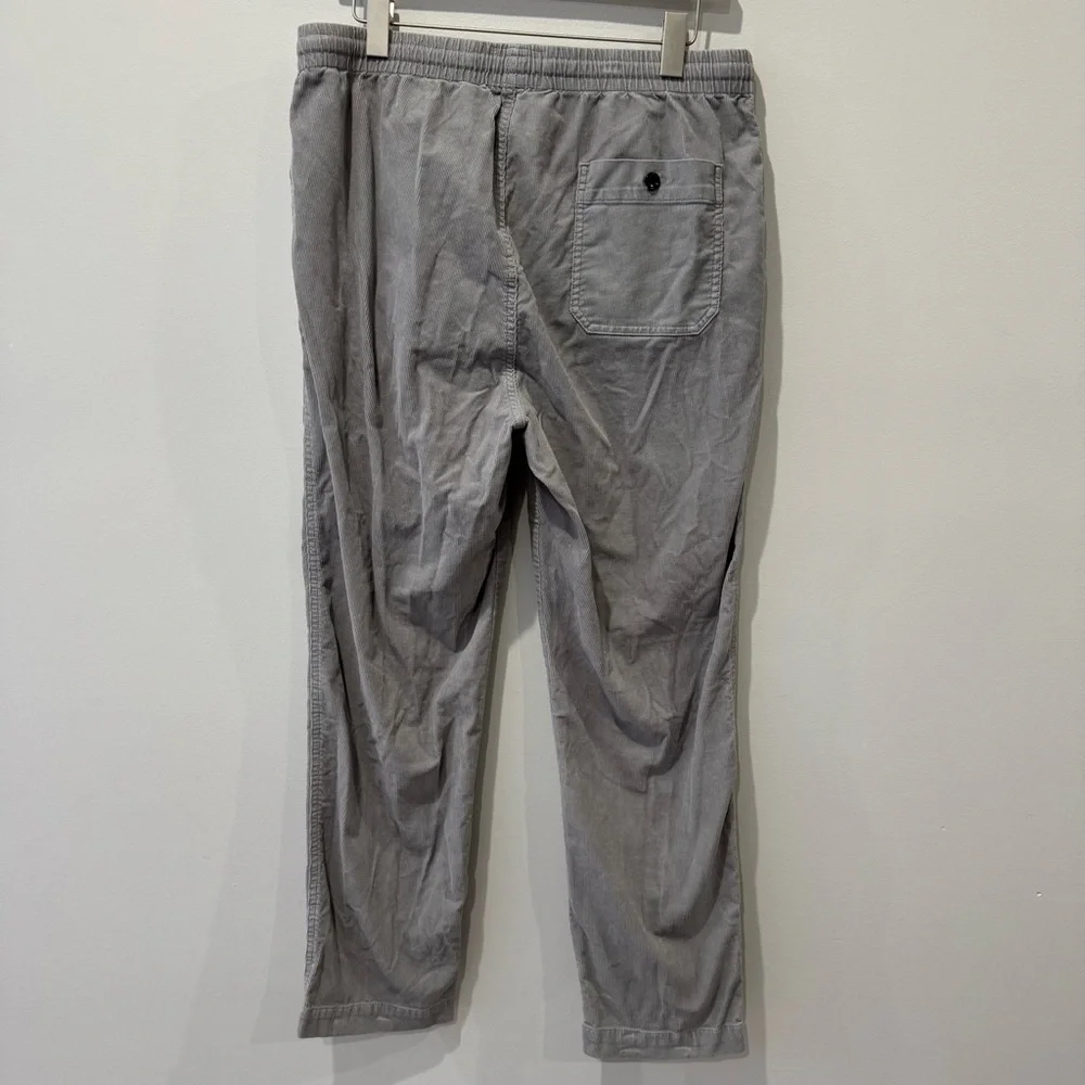 Todd‎ Snyder Size Medium Off Duty Pull On Corduroy Pants Grey
